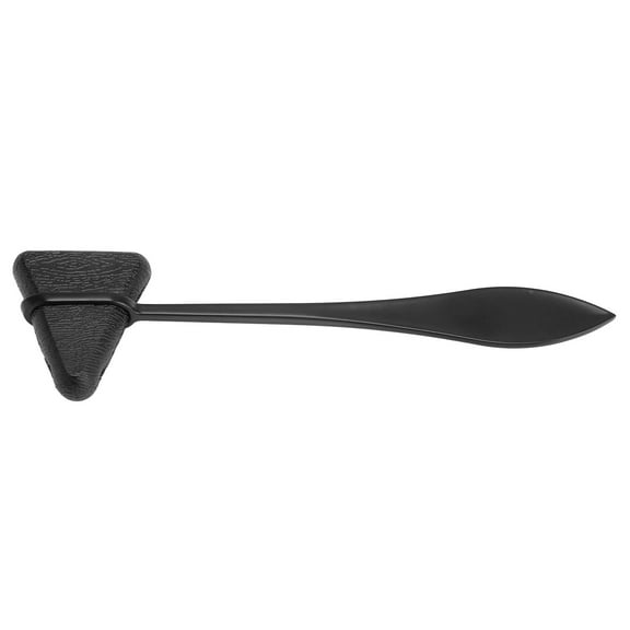 UrbanEden Neurological Percussion Hammer,Neurological Testing Hammer,Triangular Neurological Diagnostic Hammer Professional Black Neurological Percussion Hammer For Men Women
