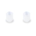 thumbnail image 2 of sweethay Molde de silicona para velas, adorno artístico, troquel geométrico para aromaterapia, práctico molde de cera de yeso para suministro Typ7 2piezas, 2 of 6