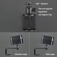thumbnail image 6 of Full Motion Projector Ceiling Bracket 360 Rotate Rotate Adjustable Height Heavy Duty ABS Metal Build for Home Theater, 6 of 8