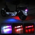 thumbnail image 2 of Lefu USB Rechargeable Bicycle Motorcycle LED Hazard Lights Waterproof Front & Rear, 2 of 4