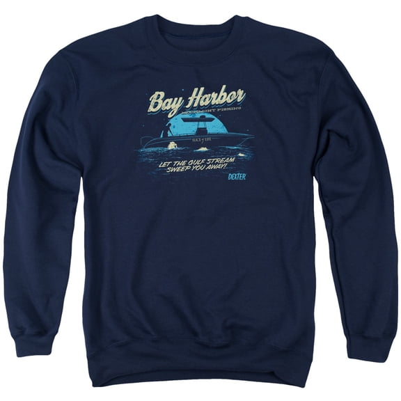 Dexter - Moonlight Fishing - Crewneck Sweatshirt - Medium