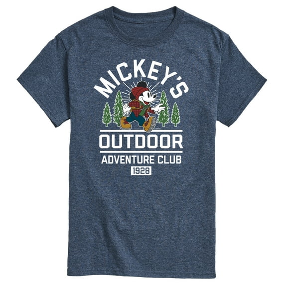 Mickey & Friends - Outdoor Adventure Club - Men's Short Sleeve Graphic T-Shirt