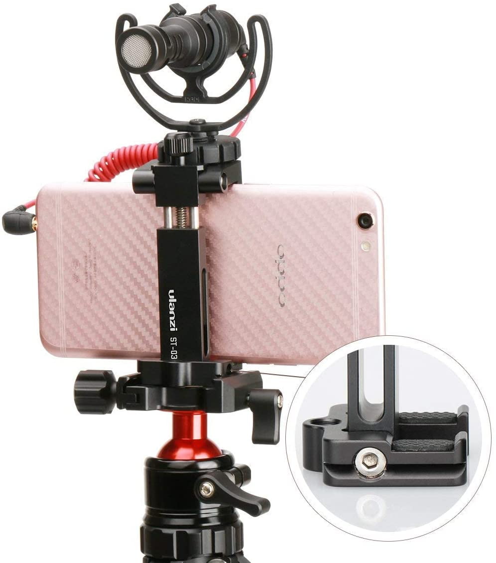 Phone Tripod, Lightweight Travel Smartphone Tripod Stand Mount 57 Inch  Adjustable with Remote Shutter for iPhone, 3.5 to 7in Smartphone Camera  DSLR