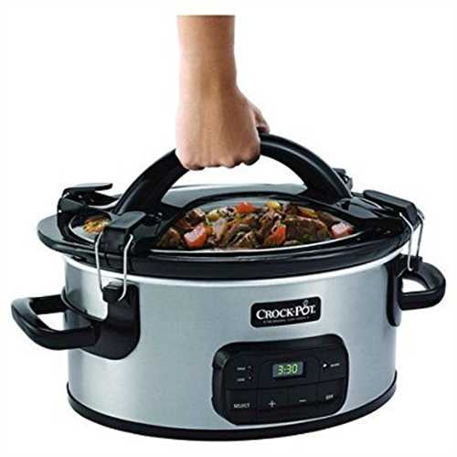 cook and carry 6 quart crock pot