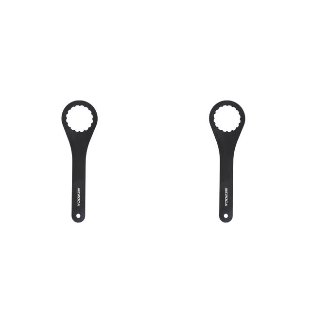 Soidarity Llave de soporte inferior para bicicleta resistente al desgaste, llave inglesa ligera, herramientas de reparación de aleación de aluminio, Tipo 1 2piezas Soidarity CBP366485