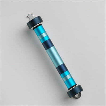 Judaica Kingdom CA-MZ-R13 Metal Handmade Rainbow Mezuzah