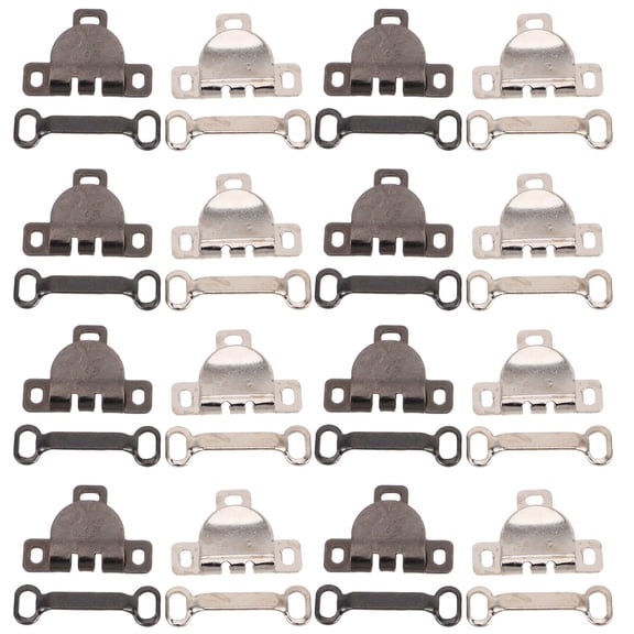 WRITWAA Metal Sewing Hooks and Eyes Closures Invisible Fasteners for Pants Skirts 20 Sets and Easy to Use