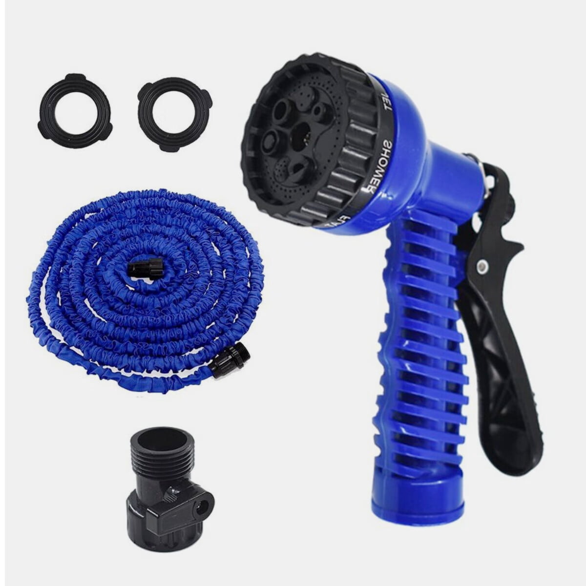 Expanding Flexible Water Hose Garden Hose - (25ft - 150ft) Water Garden Hose with 7 Setting-Spray Nozzle
