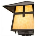 thumbnail image 6 of Meyda 45514 12.5 in. Stillwater Cross Mission Post Mount - Craftsman Brown, 6 of 6