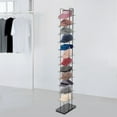 12 Tier Metal Rotating Hat Display Rack Floor Standing Hat Organizer ...