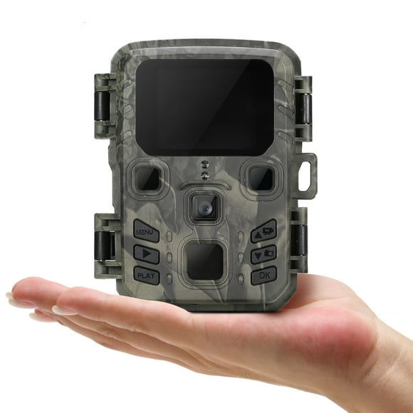 Mini Trail Camera 12MP 1080P Game Motion Activated Outdoor Wildlife Camera IP65 Waterproof