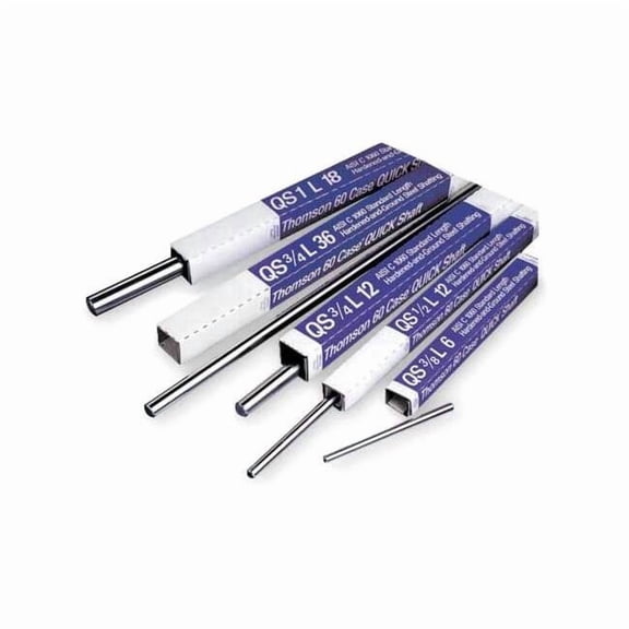 Thomson Linear Shaft,1 in D,Carbon Steel QS 1 L 18