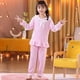 thumbnail image 4 of Pijamas de encaje de franela para niños, Conjunto de pijama de Navidad para niñas, ropa de dormir gruesa de princesa, pijamas cálidos de lana Coral, 4 of 4