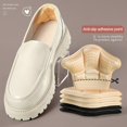 thumbnail image 2 of Soumake 1 Pair Heel Sticker Trimmable Self-adhesive Anti-heel Drop No Sticky Residue Shrinking Size Shoe Heel Anti-Wear Cushion Pad Daily Wear, 2 of 7