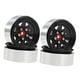 thumbnail image 1 of 4 llantas de rueda RC, buje de rueda, repuesto de ruedas de metal hexagonales de 12 mm y 1,9" para coche de control remoto TRX4 90046 1/10, pieza Negro, 1 of 8