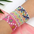 thumbnail image 2 of Bracelet Perle Bohème Coloré Fait Main Bracelet d'Été Plage Boho pour Hommes & Femmes, 2 of 10