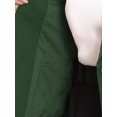 thumbnail image 5 of DARING DIVA Women's 3/4 Sleeve Shawl Lapel Work Blazer with Pockets S Dark Green, 5 of 6