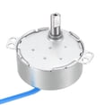 thumbnail image 1 of Synchronous Motor 100-127VAC 2-2.4RMP 50-60Hz 4W Double Flat Shaft CW/CCW, 1 of 4