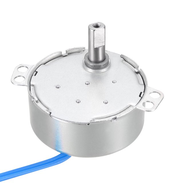 Synchronous Motor 100-127VAC 2-2.4RMP 50-60Hz 4W Double Flat Shaft CW/CCW