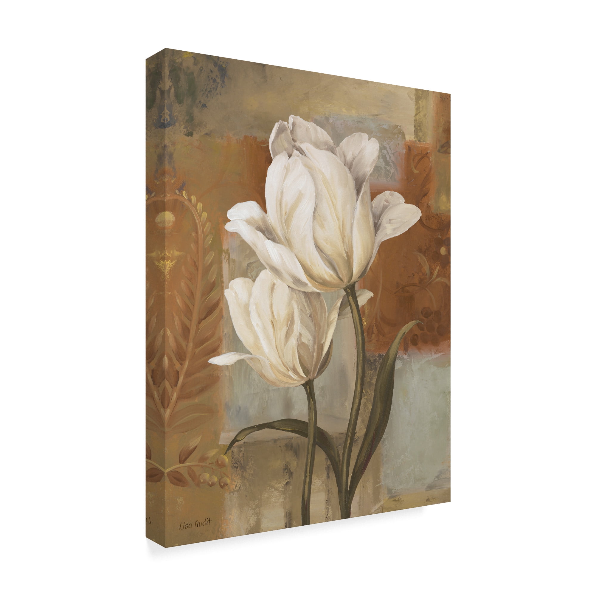 Trademark Fine Art 'Tulip Waltz II' Canvas Art by Lisa Audit