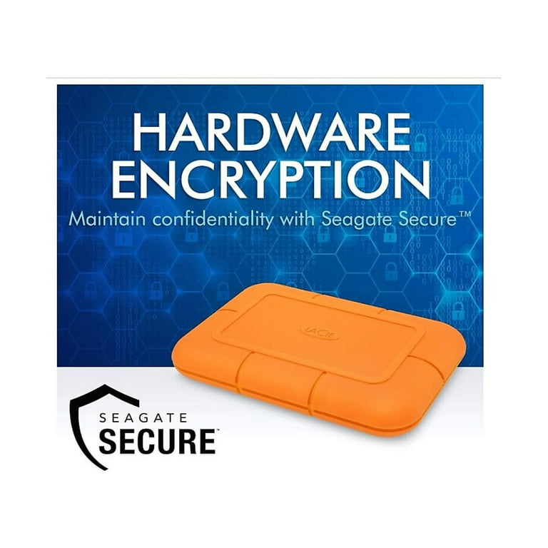 LaCie Rugged SSD STHR500800 - SSD - encrypted - 500 GB - external