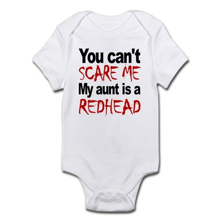 

CafePress - You Cant Scare Me My Aunt Is A Redhead Body Suit - Baby Light Bodysuit