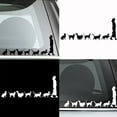 thumbnail image 1 of SPRING PARK Cute Cats Follow Lady Car-Styling Vehicle Body Window Reflective Decals Sticker, 1 of 6