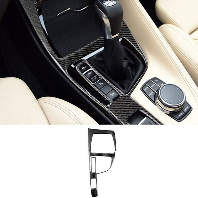 Carbon Fiber Automatic Gear Shift Cover for BMW X1 F48 2016-2018