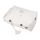 thumbnail image 5 of Bonita bolsa de pañales con estampado bordado y acolchado, de algodón, para cochecito de bebé, con cremallera, para biberones, toallitas, chupetes y piñas., 5 of 14