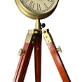 thumbnail image 2 of Industrial Style Desk Clock with Tripod Stand - Modern Minimalist Clock for Office, Living Room or Home Decor, 2 of 4