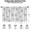 thumbnail image 2 of Blackout Kids Curtains,Halloween Spider Web Pattern Childrens Insulated Curtains Set Of 2,Bedroom Essentials,Toddler Room Decor 52x63in(132x160cm), 2 of 5