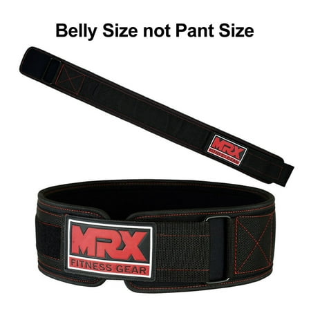MRX Weight Lifting Belt Crossfit Fitness Training Bodybuilding Gym Back Support 4