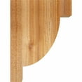 thumbnail image 3 of 6"W x 12"D x 16"H Alpine Rough Sawn Corbel, Western Red Cedar, 3 of 9