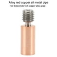 thumbnail image 4 of 4pcs 3D Printer All Metal Heatbreak, Replacement Copper Alloy Extruder Throat Tube for 3D Printer Accessories., 4 of 8