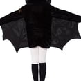 thumbnail image 3 of 1 juego de disfraz de murciélago para niños de Halloween, disfraz de murciélago de disfraces de Halloween, accesorio, conjunto de vestido de cosplay para niñas (M), 3 of 6