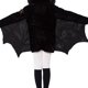 thumbnail image 3 of 1 juego de disfraz de murciélago para niños de Halloween, disfraz de murciélago de disfraces de Halloween, accesorio, conjunto de vestido de cosplay para niñas (XS), 3 of 6