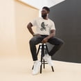 thumbnail image 2 of Black Bird Raven Book Lovers Men Women Graphic Tshirt (Natural, L), 2 of 3
