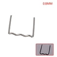 thumbnail image 1 of BTOER 100PCS 0.6/0.8mm Hot Stapler Staples For Car Bumper Repair Welding Machine Plastic Repair Machine Car Bumper Crack Repair Solder, 1 of 9