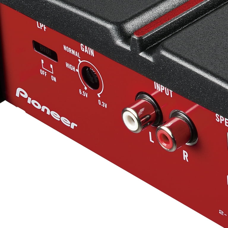 Pioneer GM-A3702 2-Channel - Class AB, 500W Max Power - Bridgeable