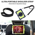 thumbnail image 3 of Shockproof Case For iPad 7th 8th 9th Generation 10.2 inch Rotating Stand Cover with Shoulder/Hand Strap, 3 of 10