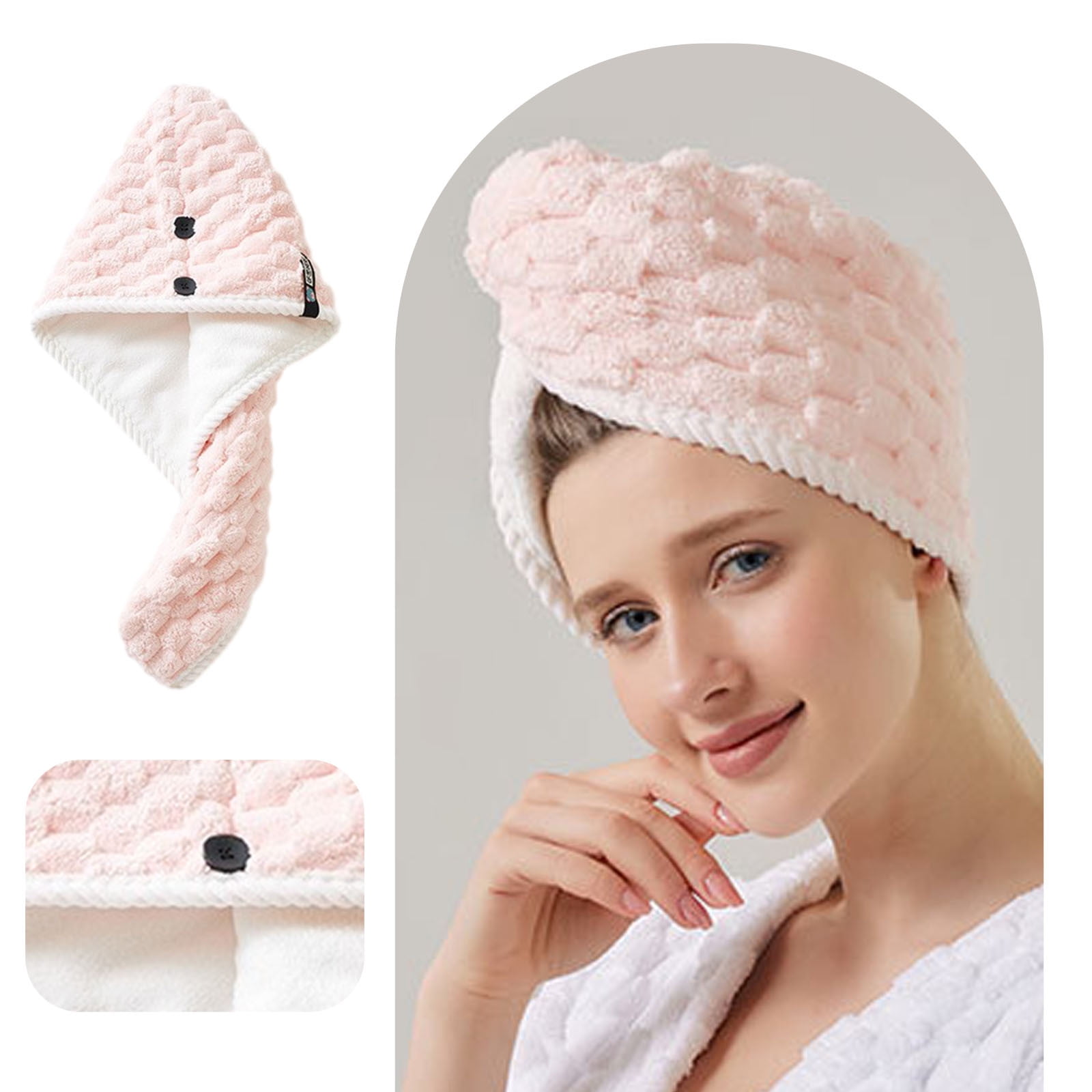 BeforeyaynMicrofiber Hair Towel, Hair Turbans For Wet Hair, Drying Hair
