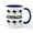 White/Navy Inside, variant on CafePress - Kangaroos Australia Mug - 11 oz Ceramic Mug - Novelty Coffee Tea Cup