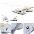 thumbnail image 3 of Chaussons d'Hiver en Peluche Licorne Mouton 3D Coton Chaud, 3 of 6