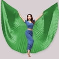 thumbnail image 2 of Inteprter Ala de danza del vientre de 360 grados con palo telescópico Disfraces para adultos Fiestas de Halloween Festivales Accesorios Type3 NO3, 2 of 6