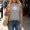 Gray, variant on Women's Cactus Graphic Tee Crew Neck Short Sleeve Regular Fit Casual Lightweight Summer Top