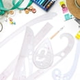 thumbnail image 3 of Weiweiguan 1 Set Multi-function Clothing Sample Cutting Ruler Clothing Proofing Ruler, 3 of 6