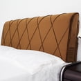 thumbnail image 2 of Sofa Daybed Large Filled Triangular Wedge Cushion Bed Backrest Positioning Support Pillow Reading Pillow Office Lumbar Pad with Removable Cover Coffee Queen, 2 of 5