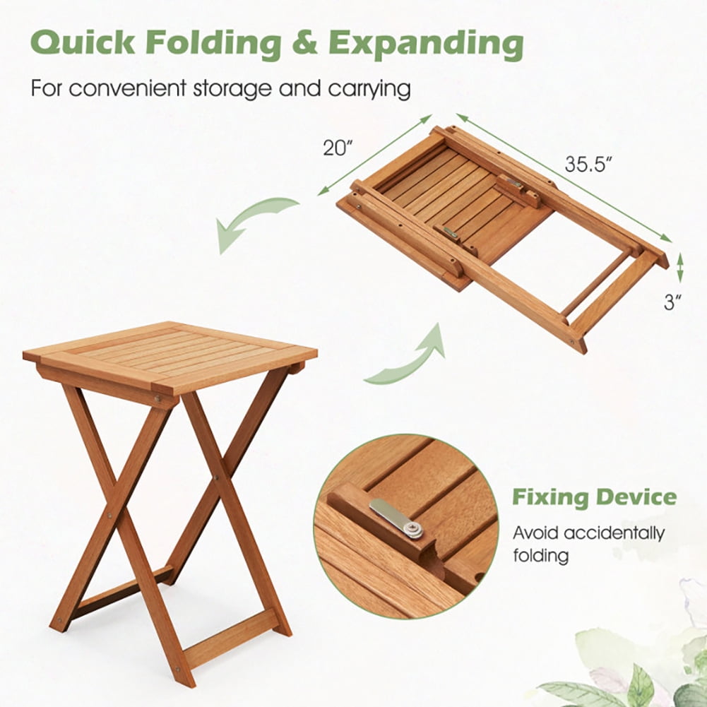 WAQ×DOORS　FOLDING WOOD TABLE aa56d9f9-d5bf-4360-b604-