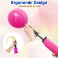 thumbnail image 3 of Balloon Pump 2 Pack Hand Manual Inflator, Balloon Manual Pump Blower Pump Suitable for Party Decoration Balloons Balloon Arch Kit Balloon Garland Foil & Confetti Balloon, 3 of 7