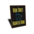 thumbnail image 3 of Home Sweet Haunted Home Novelty Sign, Metal Wall Decor - 10x14 inches, 3 of 4